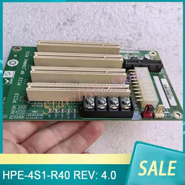 Main image of PCI Industrial Computer Motherboard HPE-4S1-R40 REV: 4.0
