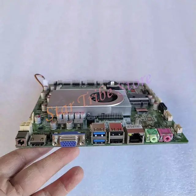 Alt view image 2 of 3 - ZO-4005UT-6C1E I3-4005U Integrated CPU 17 * 17 All-in-one Motherboard