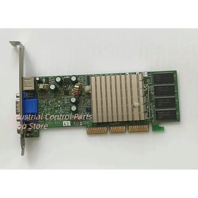 Alt view image 2 of 2 - A180B T/MX4000 64M agp graphics card