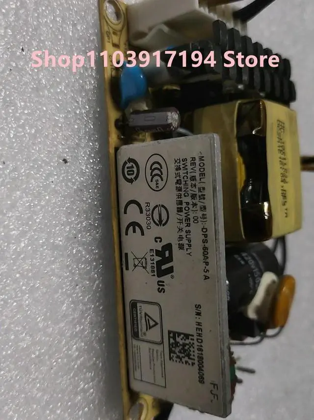 Alt view image 2 of 2 - power supply DPS-60AP-5 A 100-240V input 100-240V input 12V 5A 60W output
