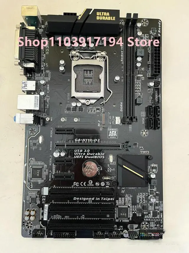 Alt view image 2 of 2 - H110 H110-D3 Motherboard