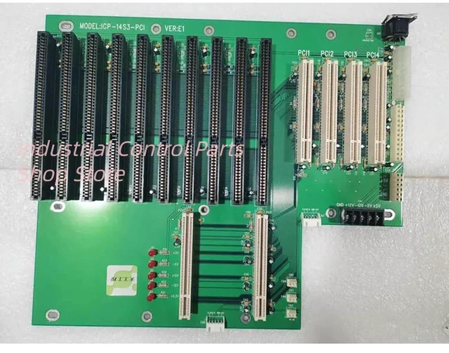 Main image of ICP-14S3-PCI VER:E1 industrial control backplane