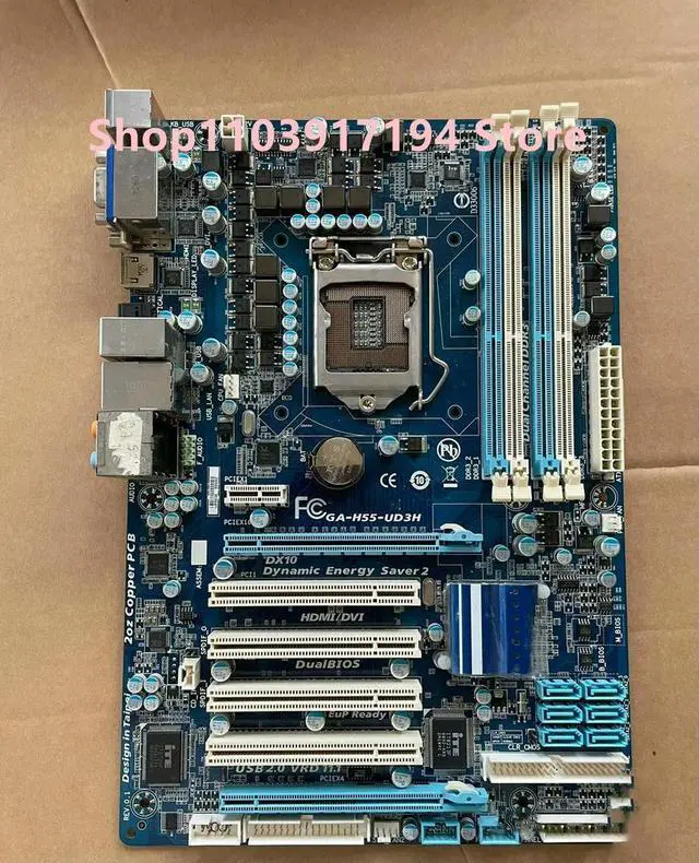 Main image of GA-H55-UD3H 1156-pin motherboard