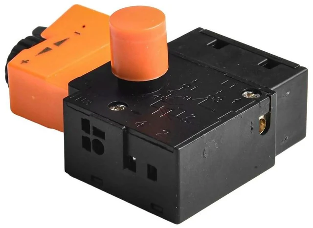 Alt view image 3 of 3 - Adjustable Trigger Switch FA2/61BFor Electric Drill Power Tool Replacement Part AC 250V 6A Forward Reverse Control