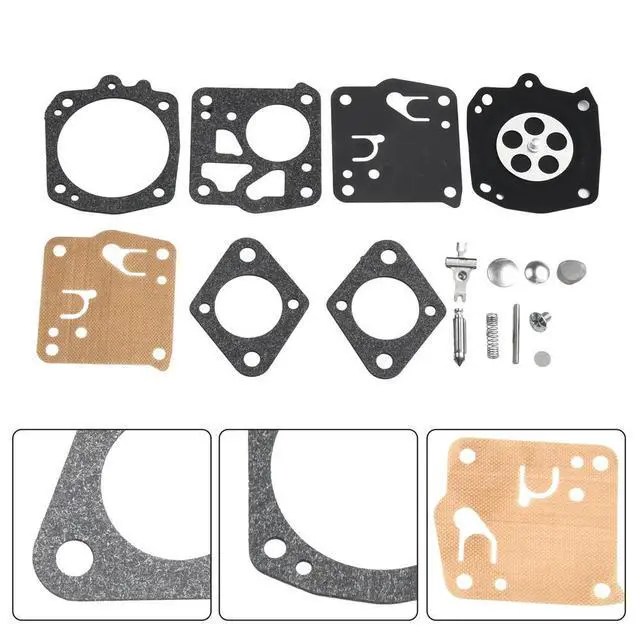 Alt view image 3 of 3 - Reliable For Tillotson Carburetor Repair Kit for Homelite XL900 Series Chainsaws Provides Consistent Fuel Delivery
