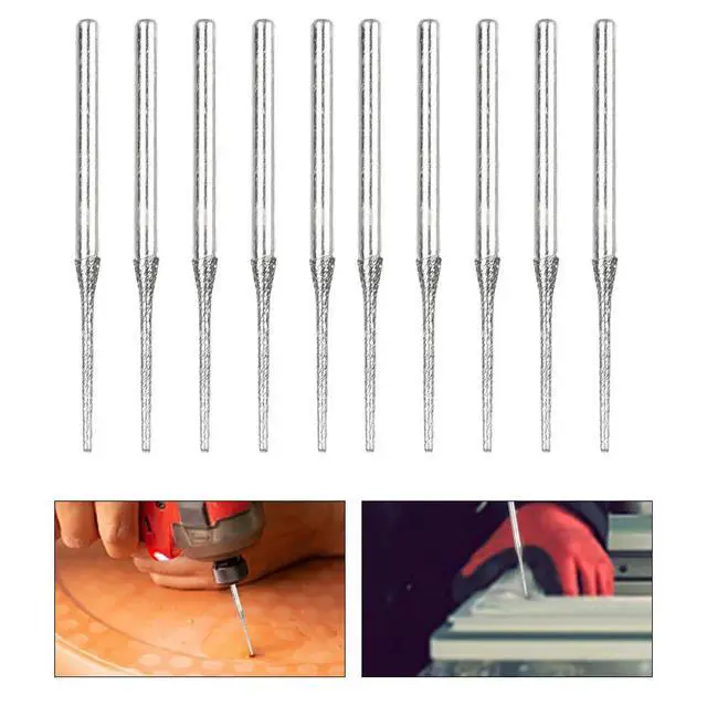 Alt view image 3 of 3 - DIY Drill Bits Diamond Drill Bits For DIY Projects Craft Production Easy To Use Gem Processing High Strength Materials