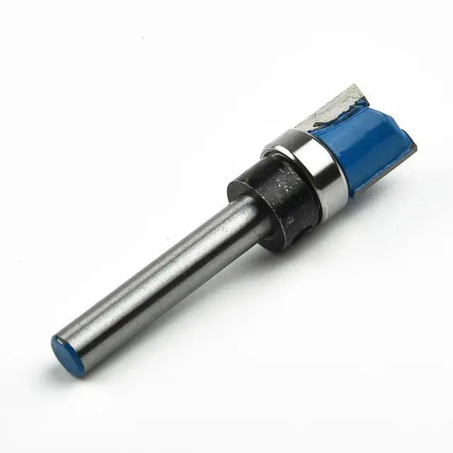 Alt view image 3 of 3 - Flush Trim Pattern Milling Cutter, 14 Shank, Excellent Workpiece Effect, Smooth Finish, Suitable for 1/4 Shank Trimming Machines