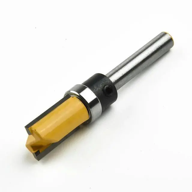Main image of Flush Trim Pattern Milling Cutter, 14 Shank, Excellent Workpiece Effect, Smooth Finish, Suitable for 1/4 Shank Trimming Machines