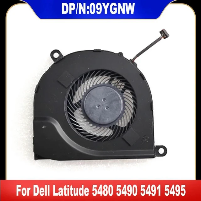 Main image of 09YGNW For Latitude 5480 5490 5491 5495 Laptop Cooling Fan CN-09YGNW 9YGNW DC28000LCSL Cooler Fan Radiator