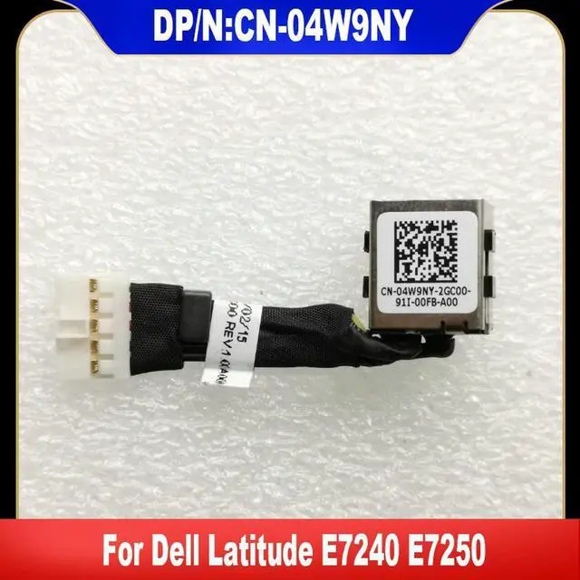 Main image of 04W9NY 4W9NY For Latitude E7250 E7240 DC Power Jack In Cable CN-04W9NY