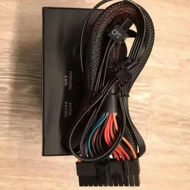 Alt view image 2 of 3 - GW-6800 (90+) 600W Power Supply Rated 600W Dragon Power Supply (80PLUS gold/modular)