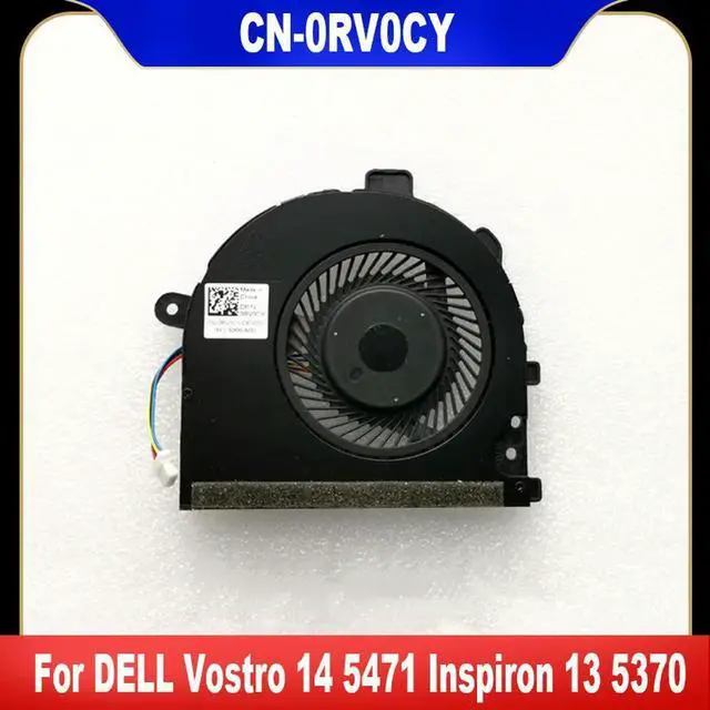Main image of 0RV0CY For Vostro 14 5471 Inspiron 13 5370 Cooling Fan Cooler Fan CN-0RV0CY RV0CY