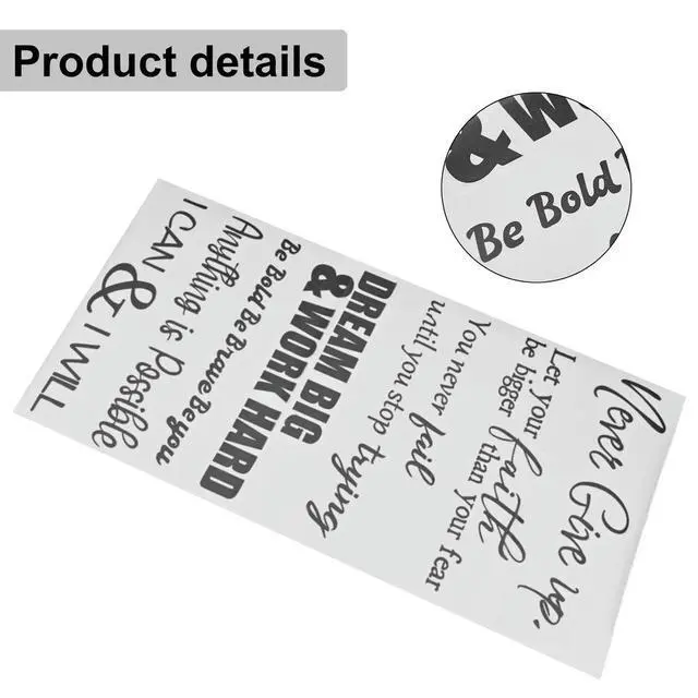 Alt view image 2 of 3 - Color As Pictures Show Motivational Wall Decal Warm And Energetic Text Elegant Decoration Classroom Decoration