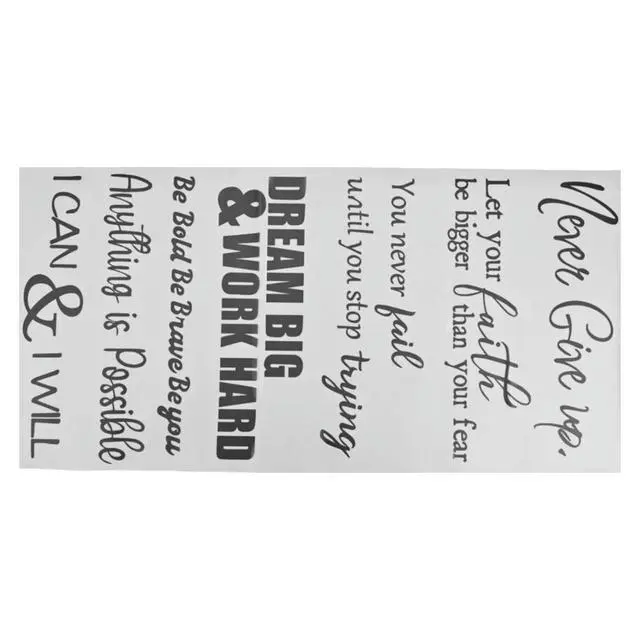 Alt view image 3 of 3 - Color As Pictures Show Motivational Wall Decal Warm And Energetic Text Elegant Decoration Classroom Decoration