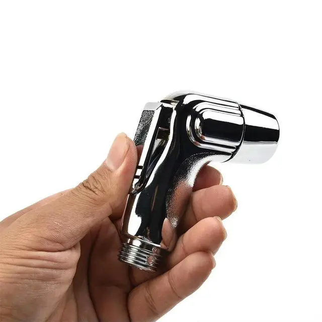 Alt view image 2 of 3 - Bidet Spray Handheld Spray For Muslim Sanitary Ergonomically Shaped G1/2\" Connection Light Weight Toilet Douche Bidet Head