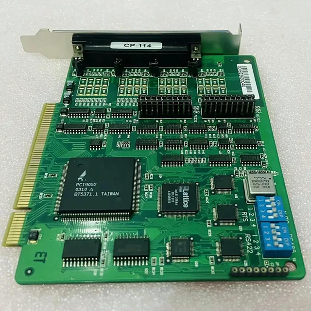 Alt view image 2 of 3 - 4-Port RS232/422/485 Industrial Four-Port Serial Card CP-114