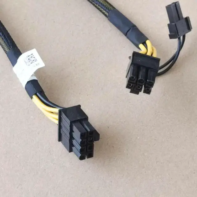 Alt view image 2 of 3 - 076VYK 76VYK For T5820 T7820 Workstation Cable 8 Pin To 6+2 Pin GPU Cables Replacement Parts