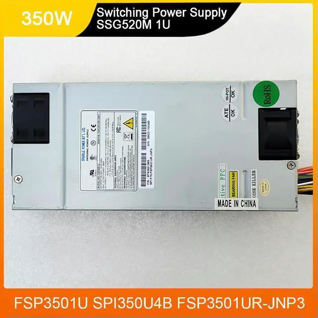 Main image of FSP3501U SPI350U4B FSP3501UR-JNP3 SSG520M 350W 1U Switching Power Supply