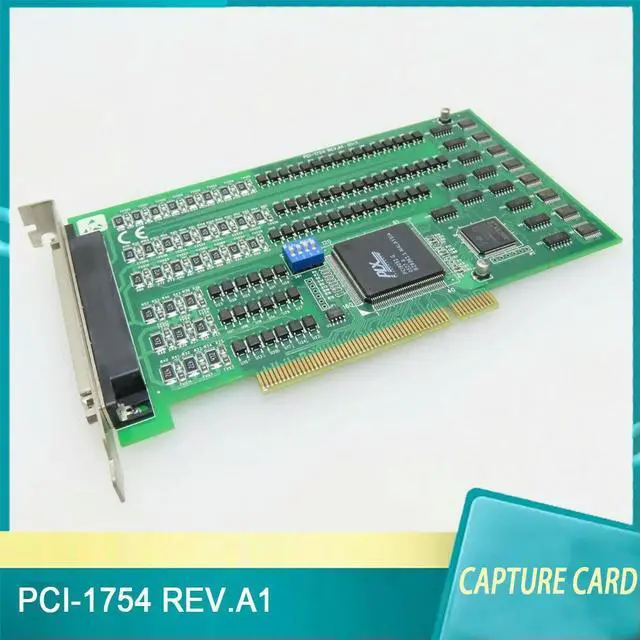 Alt view image 3 of 3 - 64-Channel Isolated Digital Output Card Capture Card PCI-1754 REV.A1