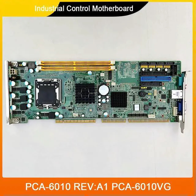 Alt view image 2 of 3 - PCA-6010VG Industrial Control Motherboard With CPU PCA-6010 REV:A1