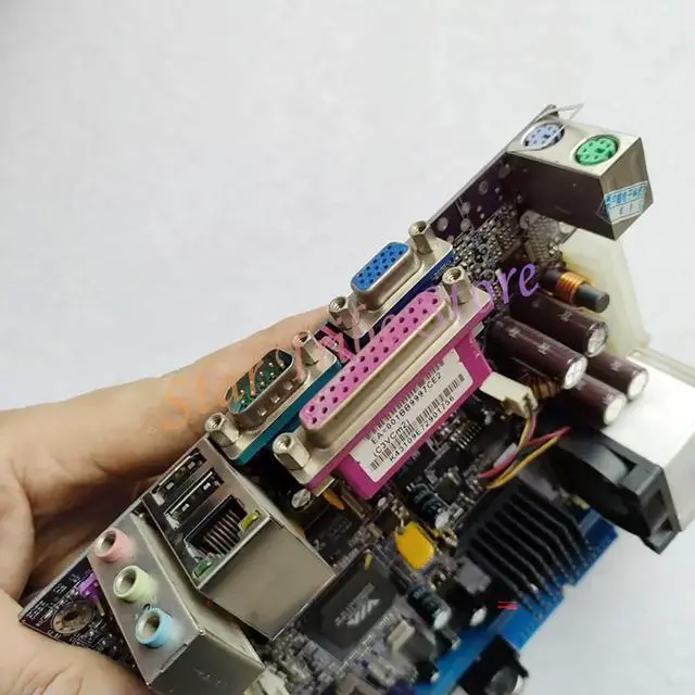 Alt view image 3 of 3 - Device Motherboard C3VCM2 C3 Motherboard DDR