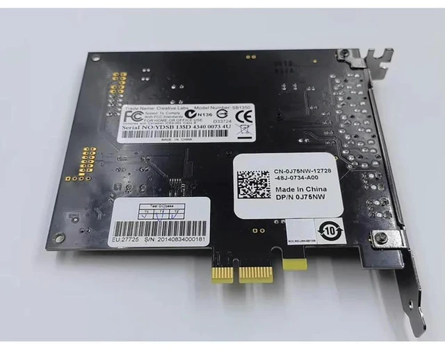 Alt view image 2 of 2 - SB1350 sound card card