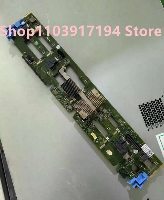 Main image of 0CDVF9 R730XD 12-disk server host hard disk backplane