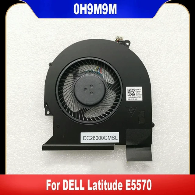 Main image of 0H9M9M For Latitude E5570 Laptop CPU Cooling Fan Cooler Fan H9M9M DC28000GMSL
