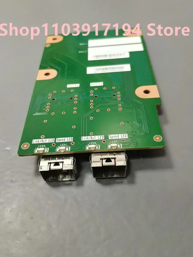 Alt view image 2 of 2 - E10G12-PCH-OT1 Rev 1.0 10 gigabit network card