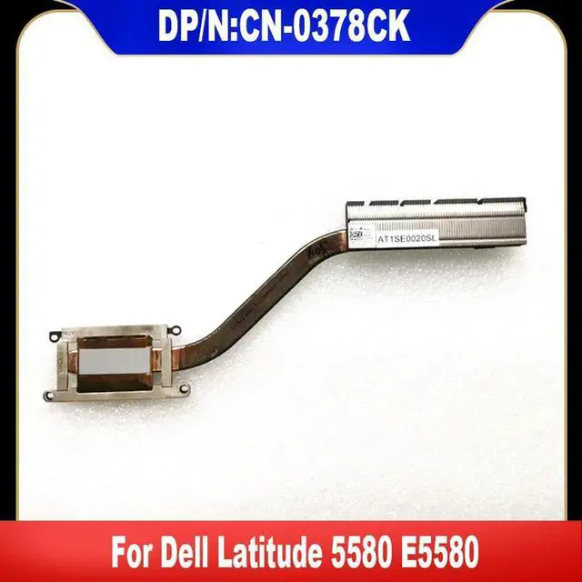 Main image of 0378CK For Latitude 5580 E5580 Laptop Heatsink Radiator Copper Tube CN-0378CK 378CK Fast Ship