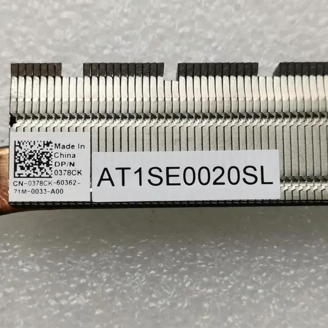 Alt view image 3 of 3 - 0378CK For Latitude 5580 E5580 Laptop Heatsink Radiator Copper Tube CN-0378CK 378CK Fast Ship