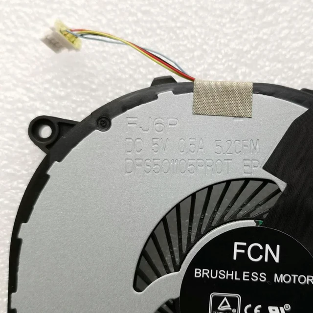 Alt view image 3 of 3 - 0VJ2HC For XPS 15 9560 Precision 5520 Laptop Cooling Fan Cooler VJ2HC CN-0VJ2HC DC28000I0F0 Heatsink Radiator
