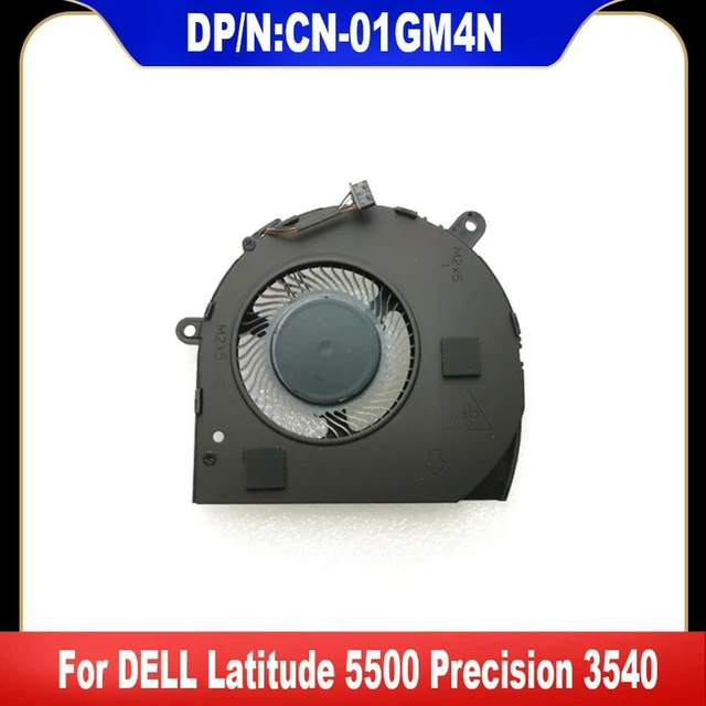 Main image of 01GM4N For Latitude 5500 Precision 3540 Laptop Cooling Fan Cooler Fan Heatsink Radiator CN-01GM4N 1GM4N
