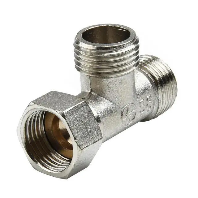 Alt view image 3 of 3 - 2020 High quailty Diverter Valve G1/2\" Hand shower Home Attachments Shower Shower arm T Adapter T-Valve Toilet