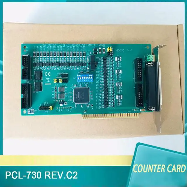 Alt view image 3 of 3 - PCL-730 REV.C2 Captur Card 32-Channel Digital Input/Output Isolated Digital I/O