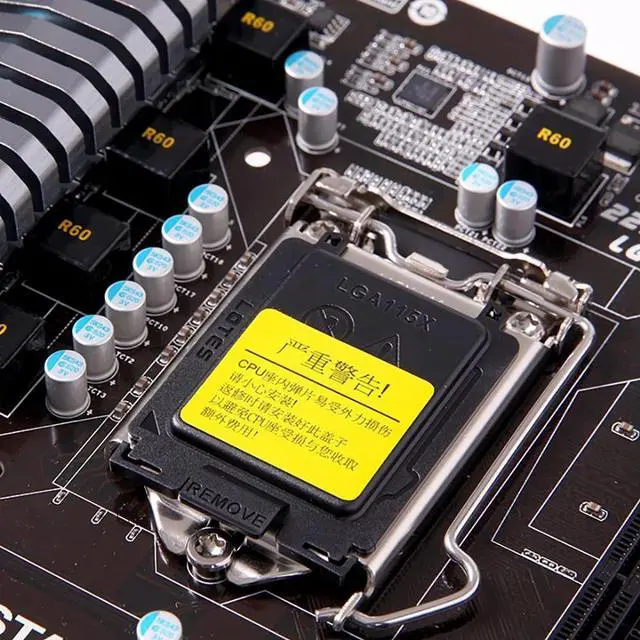 Alt view image 3 of 3 - HI-FI P61S2 H61 LGA 1155 DDR3 USB 2.0 ATX Motherboard Fast Ship