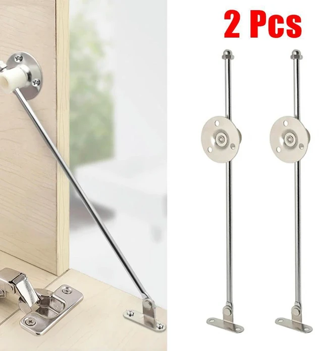 Alt view image 3 of 3 - Silver Wear-resistant Flat Door Arm Support Hinges 230mm For Lift Up Stay Furniture Hardware
