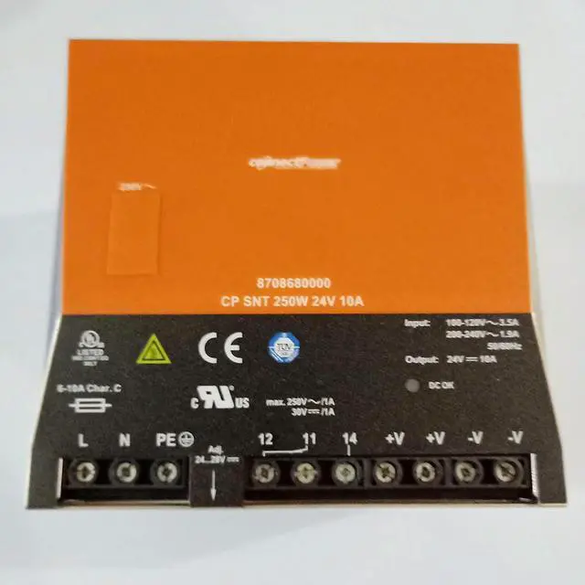 Alt view image 2 of 3 - Switching Power Supply 8708680000 CP SNT 250W 24V 10A