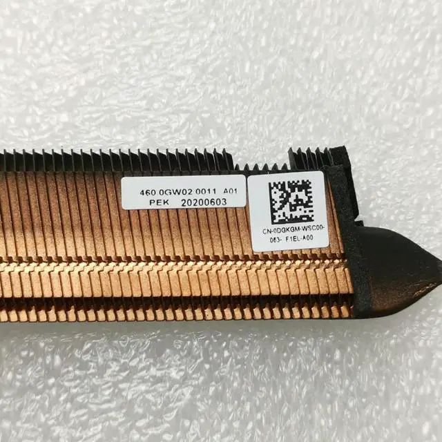 Alt view image 3 of 3 - 0DGKGM For Vostro 5390 5391 Laptop CPU Cooling Fan Heatsink Copper Tube DGKGM CN-0DGKGM