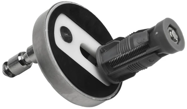 Alt view image 2 of 3 - Accessories Toilet Seat Hinge Top Close 45mm Hinge Pair Replacement Soft Release Quick Stainless Steel Practical