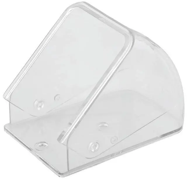 Alt view image 3 of 3 - 1pc Doorbell Cover Outdoor Waterproof Protection Call Cover Transparent Protector Household Doorbell Cover Accessories
