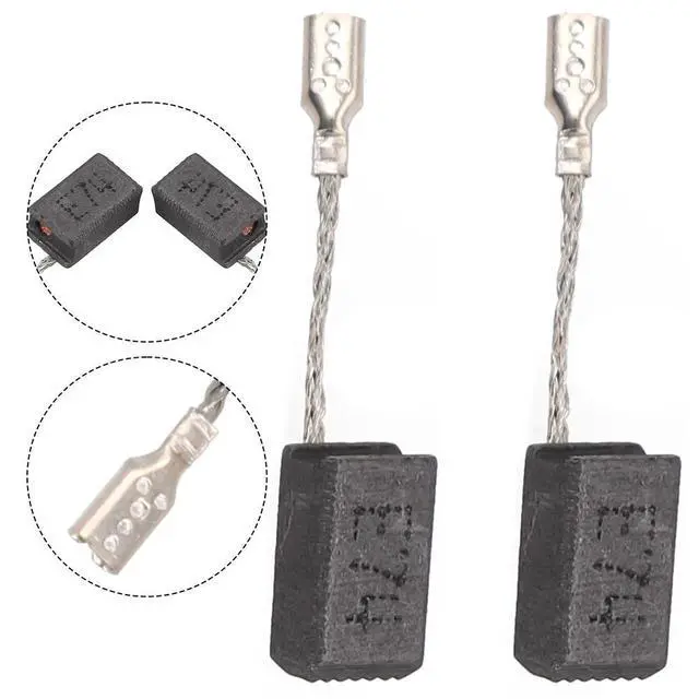 Alt view image 3 of 3 - 4 Pcs Carbon Brush Carbon Brush l Power Tools Carbon For GWS7 GWS 7-100 GWS 7-115 GWS 7-125 GOP250CE GWS720