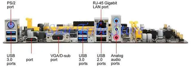 Alt view image 3 of 3 - B450MH Motherboard B450 Socket AM4 DDR4 32GB Micro ATX