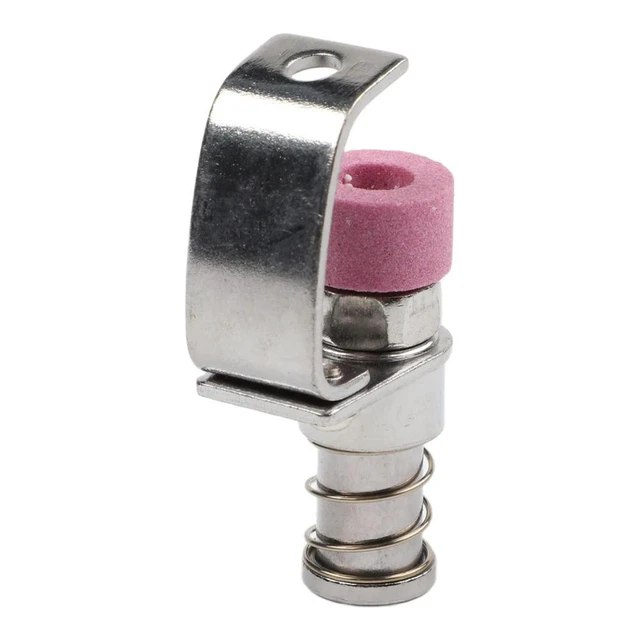 Alt view image 3 of 3 - l Grinding Wheel Assembly Designed for Fabric Cutting and Circular Sewing Machines Direct Mount Pagoda Connector Long Life