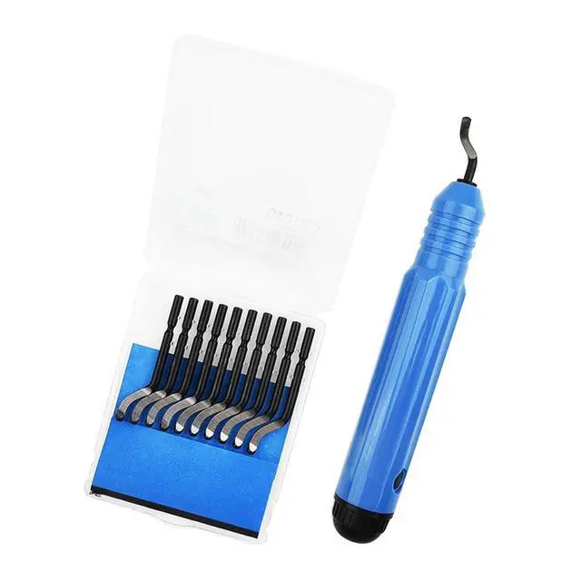 Alt view image 2 of 3 - Burr Tools Kit Deburrer 360 Rotated Handle Practical Convenient NB1100 63RC .Hot Sale