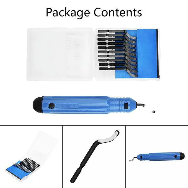 Alt view image 3 of 3 - Burr Tools Kit Deburrer 360 Rotated Handle Practical Convenient NB1100 63RC .Hot Sale