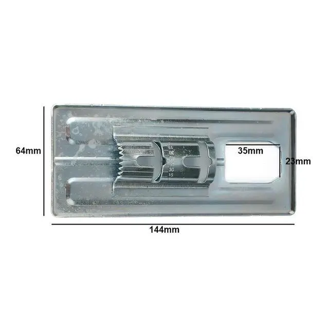 Alt view image 2 of 3 - Aluminum Base Plate for Use with For Hitach For 55 Jig Saw Equipment in Floor Based Projects with Stable Performance