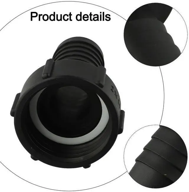 Main image of Garden Hose Connector Hose Adapter Tool Agricultural Use Commercial Use Compatible With IBC Tanks For Bucket Fitting