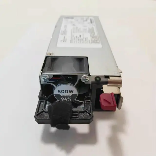 Alt view image 2 of 3 - Power Supply 865408-B21 865398-001 866729-001 Gen10 500W