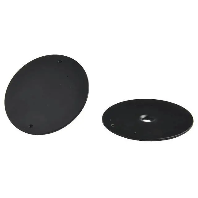 Alt view image 3 of 3 - Door Renovation Home Improvement Diameter 2-5 8in l Plate Decorative Plate Installation Kit Enhanced Home Security